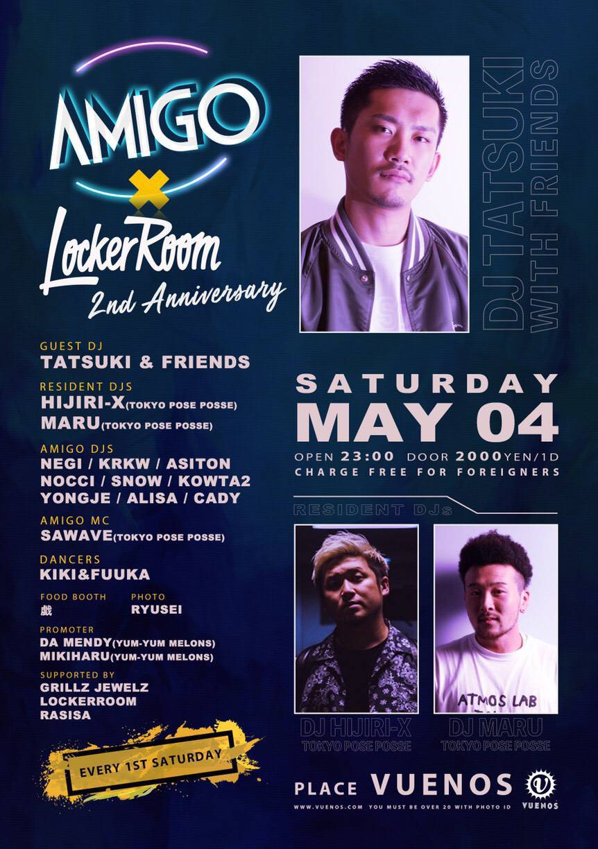 AMIGO × LockerRoom 2nd ANNIVERSARY